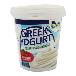 Bright Cow Greek Yogurt Strawberry 400g