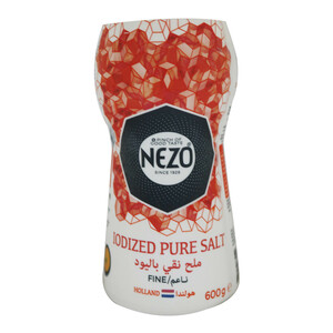 Nezo Iodised Salt Red 600g