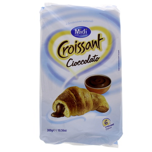 Midi Croissant Cioccolato 50g x 6 Pieces