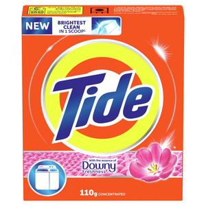 Tide Powder Laundry Detergent with Essence of Downy 110g