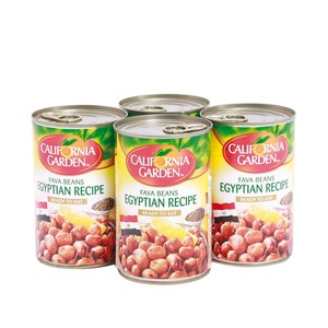California Garden Fava Beans Egyptian Recipe 450g x 4pcs