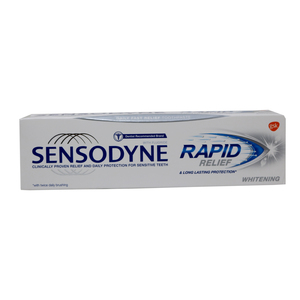 Sensodyne Tooth Paste Rapid Relief Whitening 100g