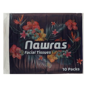 Nawras Facial Tissues 2ply 10 x 180 Sheets