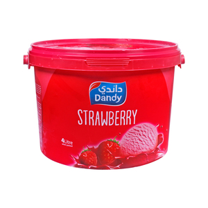 Dandy Strawberry Ice Cream 4Litre