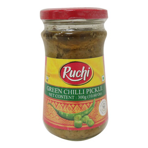 Ruchi Pickles Green Chilli 300g