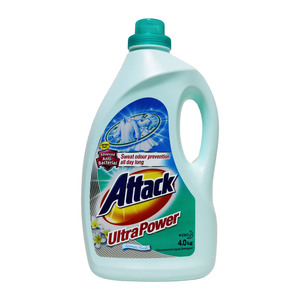 Attack Ultra Power Liquid Detergent 4Litre