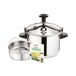 Tefal Seb Authentic Stainless Steel Pressure Cooker P0530734 6Ltr