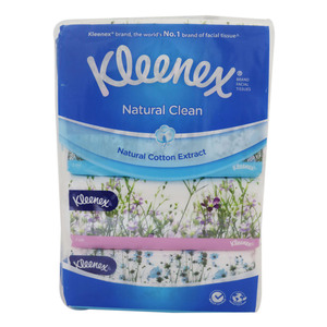 Kleenex Facial Tissue Soft Pack 2ply 4 x 180sheets