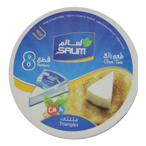 Salem Processed Triangle Cheese 120g
