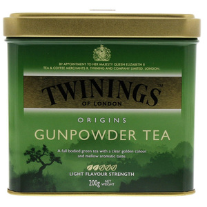 Twinings Gunpowder Tea Tin 200g