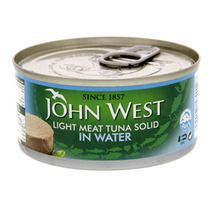 John West Light Meat Tuna Solid In Water 170g