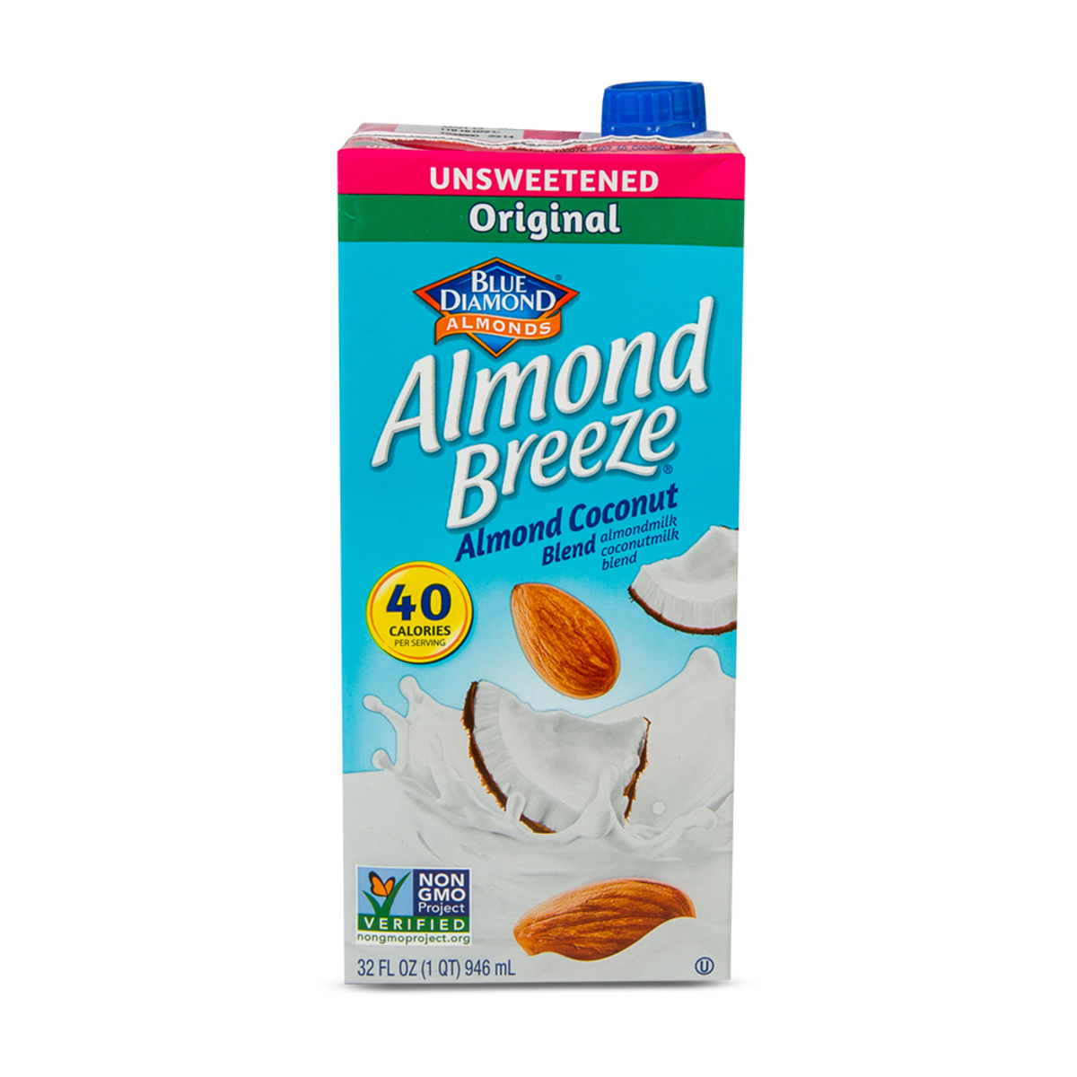 Blue Diamond Unsweetened Almond Coconut Milk Original  946ml