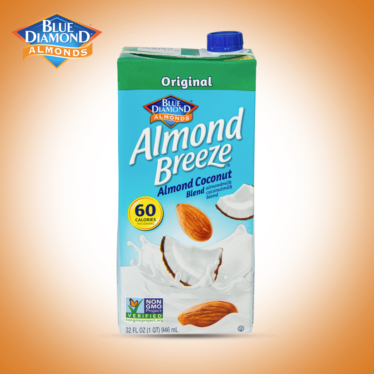 Blue Diamond Almond Breeze Original Almond Coconut Milk 946ml