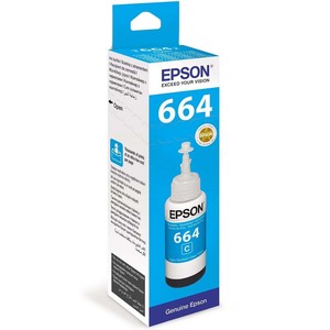 Epson Ink Bottle 70ml T6642 Cyan
