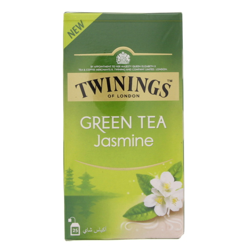 Buy Twinings Jasmine Green Tea Bags 25pcs Online - Lulu Hypermarket UAE