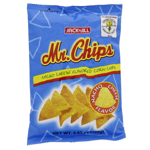 Jack N Jill Mr. Chips Cheese Flavored Corn Chips 100g