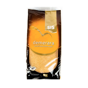 SIS Demerara Unrefined Cane Sugar 1kg