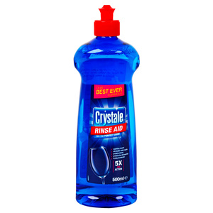 Crystale Rinse Aid Glass Cleaner 500ml