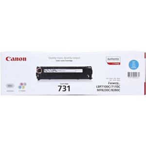 Canon Laser Toner Cartridge 731 Cyan