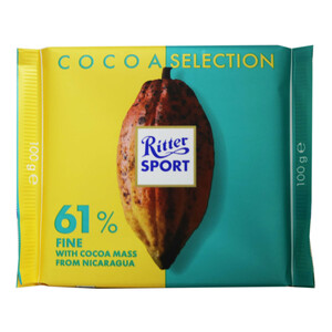 Ritter Sport Nicaragua Cocoa 61% 100g