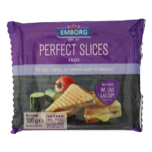 Emborg Slices Cheese Perfect 100g