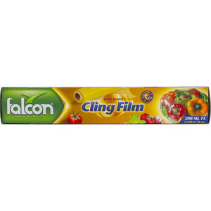 Falcon Extra Quality Cling Film Size 61.93m x 30cm 200sq. Ft 1pc