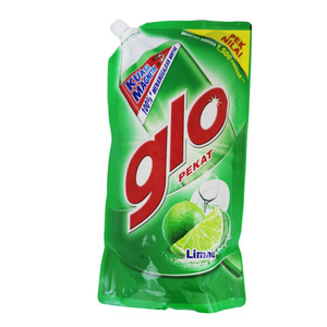 Glo Lime Dishwashing Liquid Refill Pack 900ml