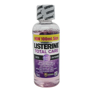 Listerine Mouth Wash Total Care Less Intense 100ml