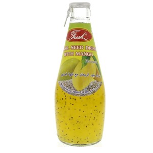 Lulu Fresh Basil Seed Drink With Mango Flavoured 290ml