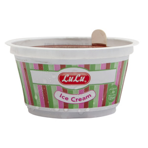 Lulu Chocolate Flavored Ice Cream 125ml