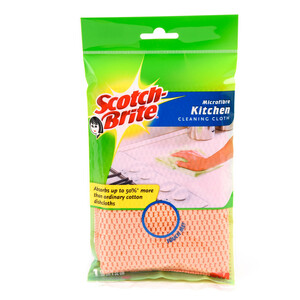 Scotch Brite Microfiber Kitchen Cleaning Cloth Size 30cm x 32cm 1pc
