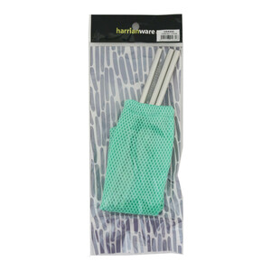 Harrianware Stainless Steel Straw With Brush&Pouch 3888B