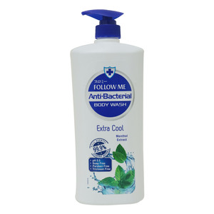 Follow Me Antibacterial Body Wash Extra Cool 1Litre