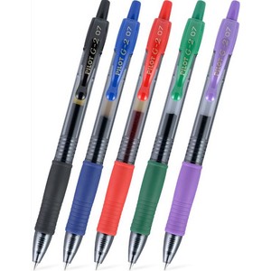 بيلوت علبة أقلام BL-G25S5 خمس حبات متعددة الألوان