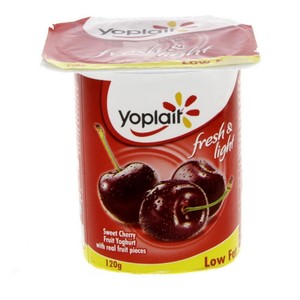 Yoplait Sweet Cherry Fruit Yoghurt Low Fat 120g