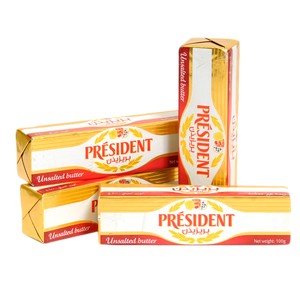 President Butter Unsalted 100g x 4pcs