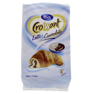 Midi Croissant Latte & Cioccolato 6 x 50g