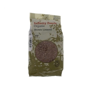 Infinity Foods Organic Brown Linseeds 450g