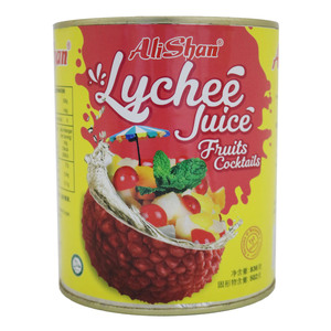 Alishan Lychee Juice Fruits Cocktails 836g