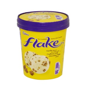 Cadbury Flake Vanilla Flavour Ice Cream 480ml