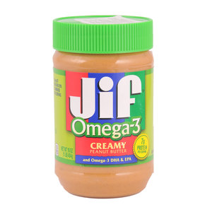 Jif Omega-3 Creamy Peanut Butter 454g