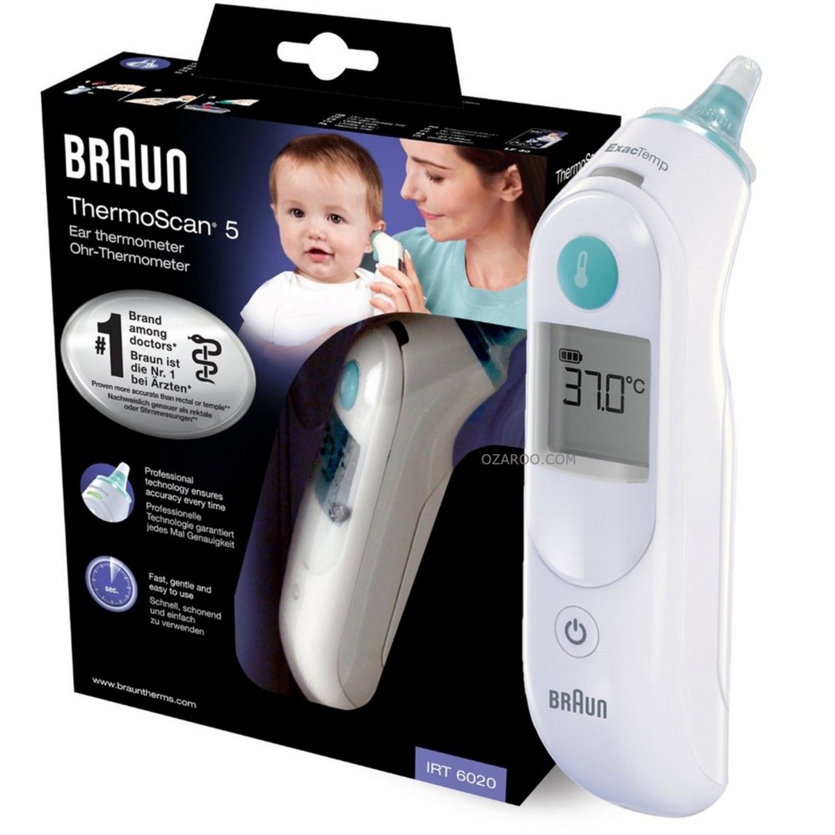 Braun Ear Thermometer Temperature Chart