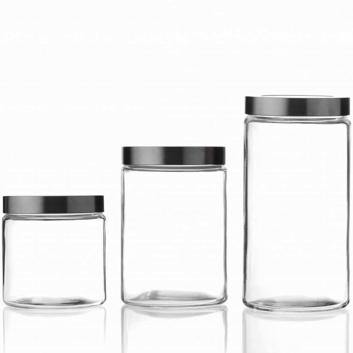 Imperial Glass Canister Set 3pcs