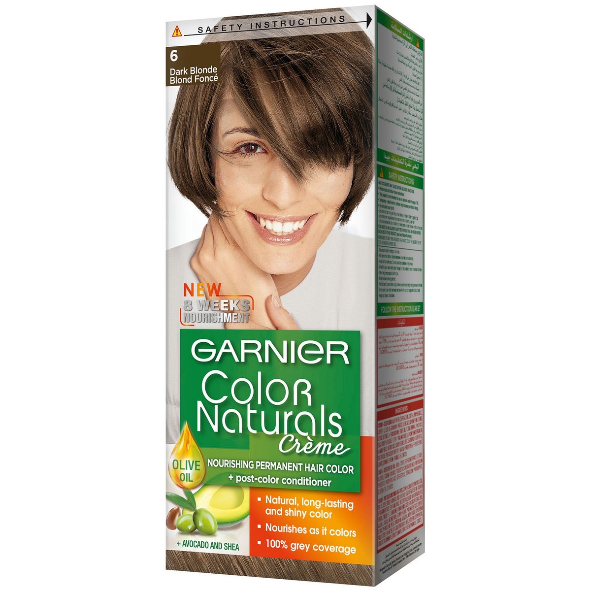 Buy Garnier Color Naturals 6 Dark Blonde Hair Color 1 Packet