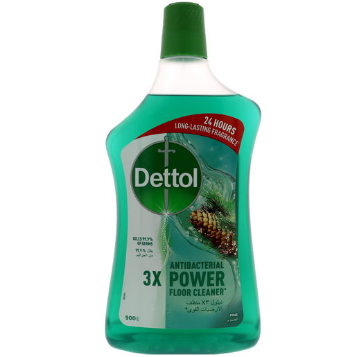 Buy Dettol Antibacterial Power Floor Cleaner Pine 900ml Online
