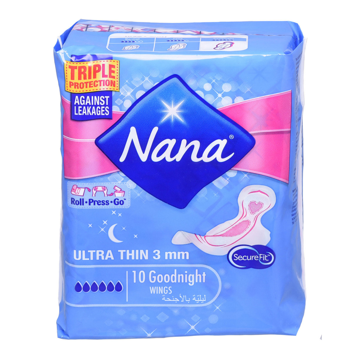 Nana Ultra Thin Good Night With Wings 10pcs