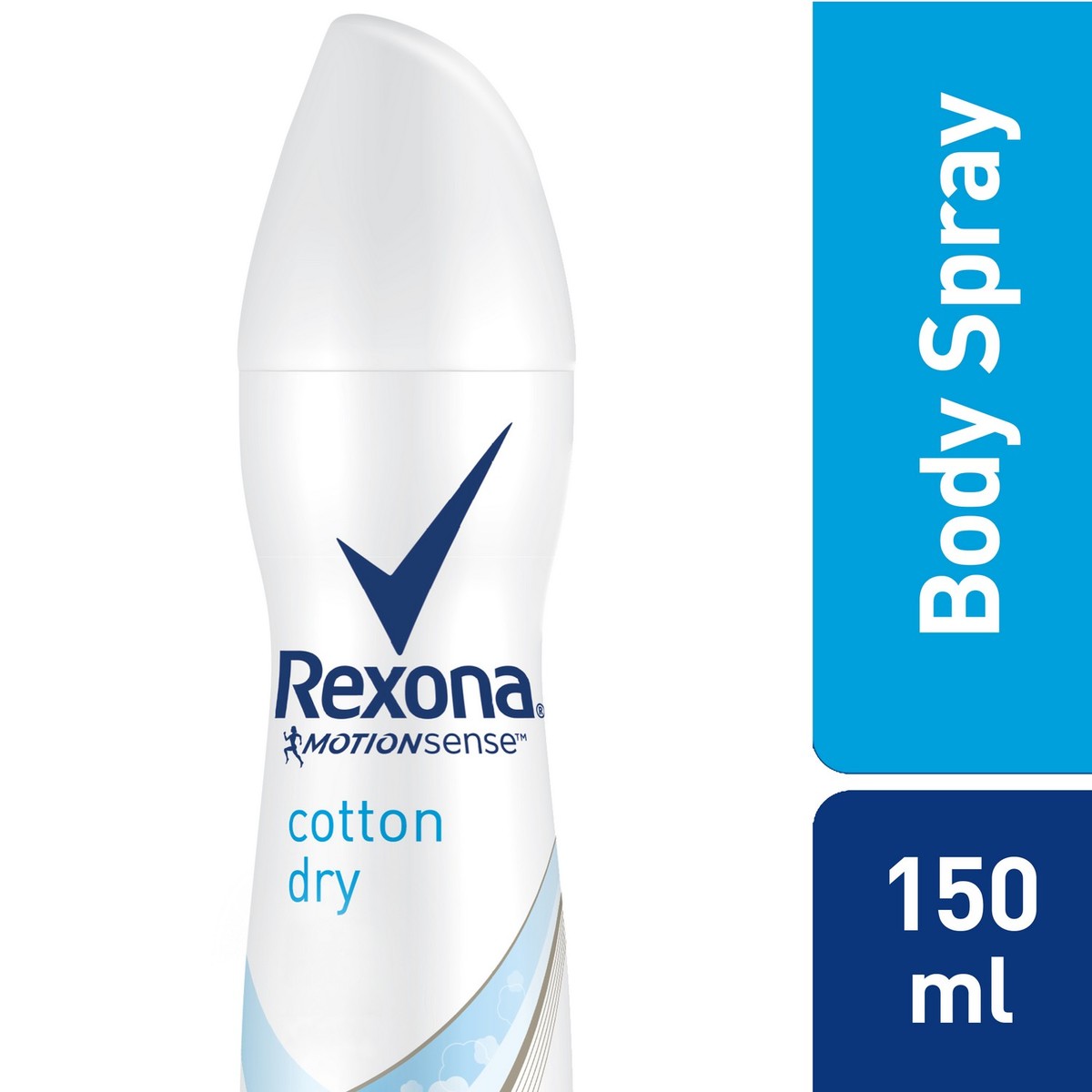 Rexona Women Antiperspirant Deodorant Cotton Dry, 150ml