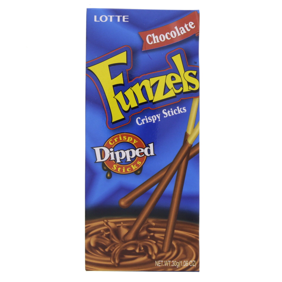 Lotte Funzels Cri Sticks Chocolate 30g