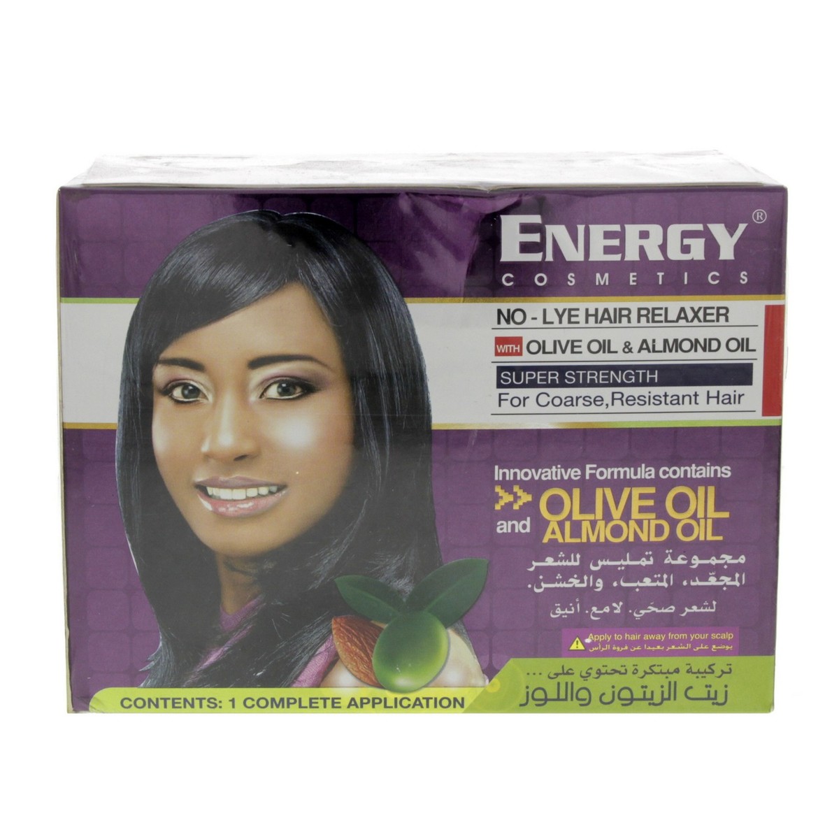Buy Energy Lye Hair Relaxer With Olive Almond Oil 1 Kit Online