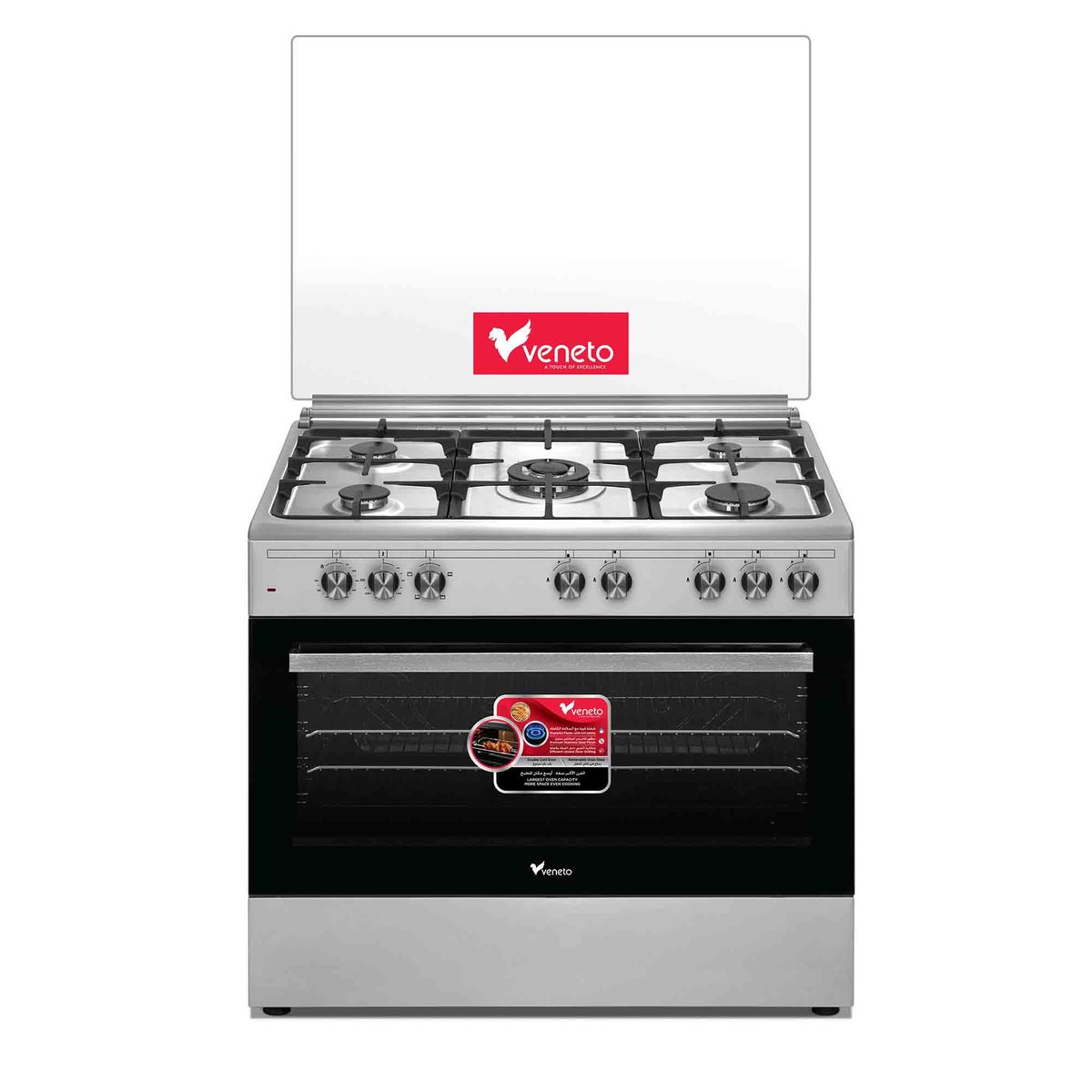 Veneto Cooking Range P3X96E5VC 90x60 5Burner